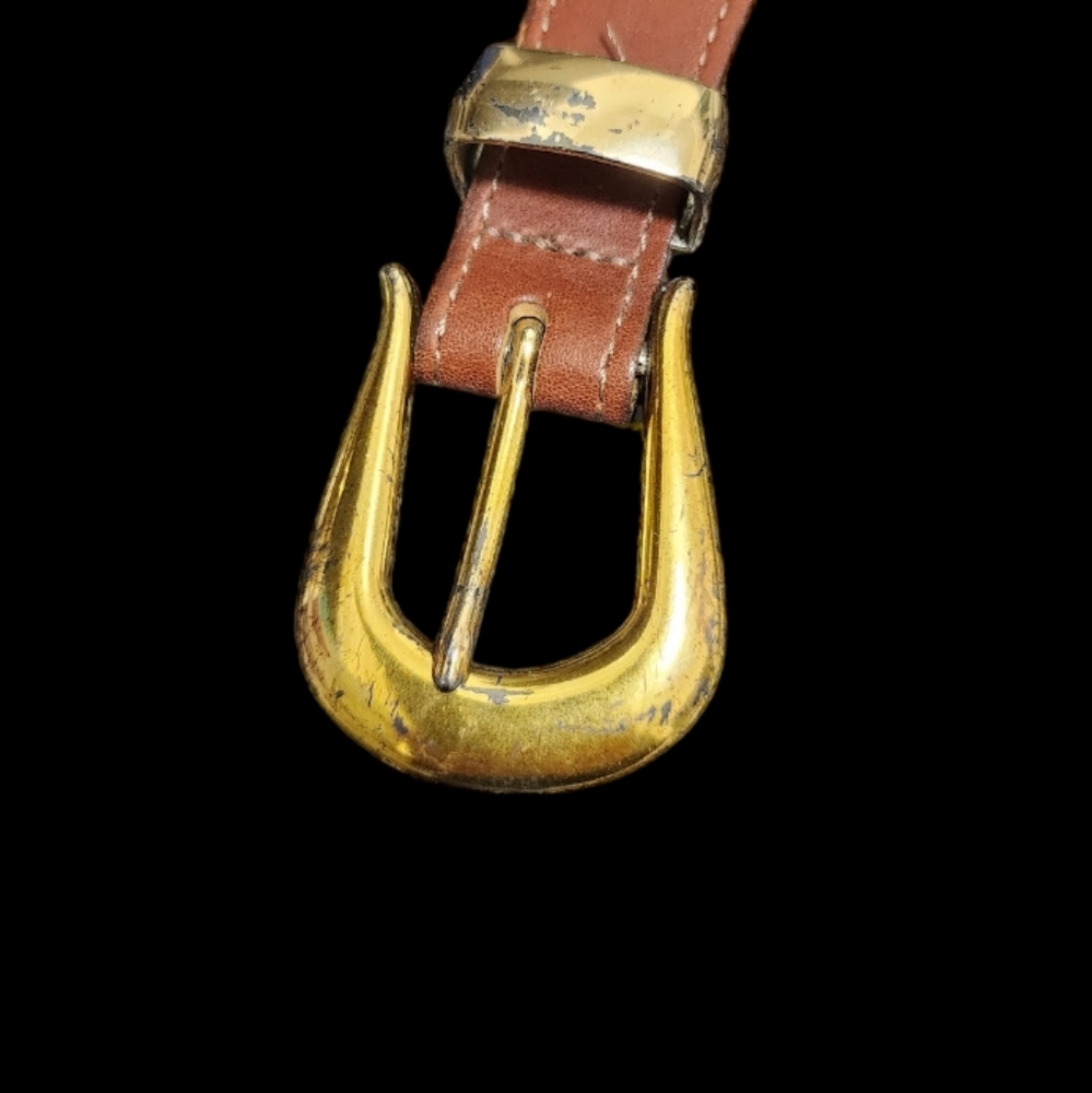 Honest Womens Leather Belt - Picture 2 of 3